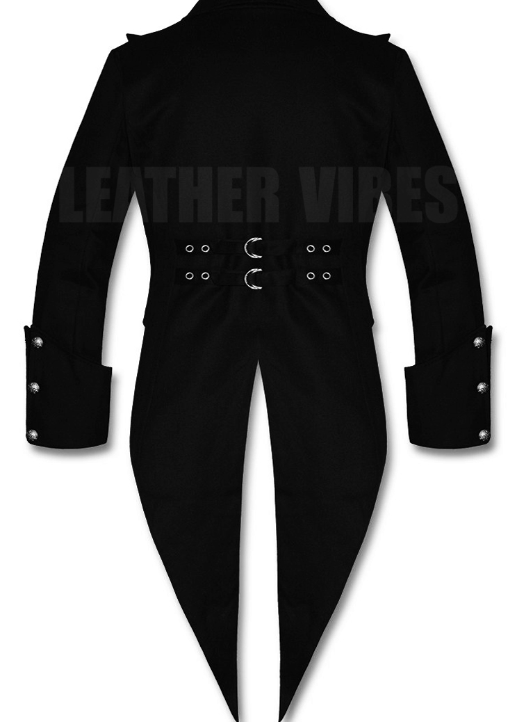 black tailcoat jacket